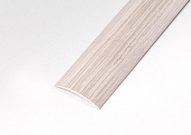 Порог (стык) Русский профиль  разноуровневый декорированный, 28*1800 мм, Дуб леванте